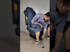 Προσαρμόσιμη ανάρτηση αέρα Κάθισμα φορτηγού Δερμάτινο Κάθισμα οδηγού