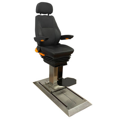 Ατσάλι από ανοξείδωτο χάλυβα Μακρύ σιδηρόδρομο Ναυτική περιπολία ταχύπλοο σκάφος Στατικά καθίσματα με πινακίδα